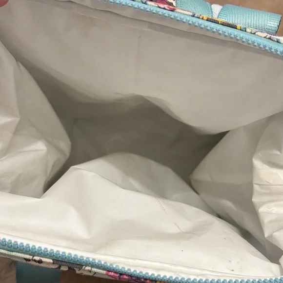 Vera Bradley Disney Floral Cartoon Backpack Cooler Rare - Picture 3 of 6